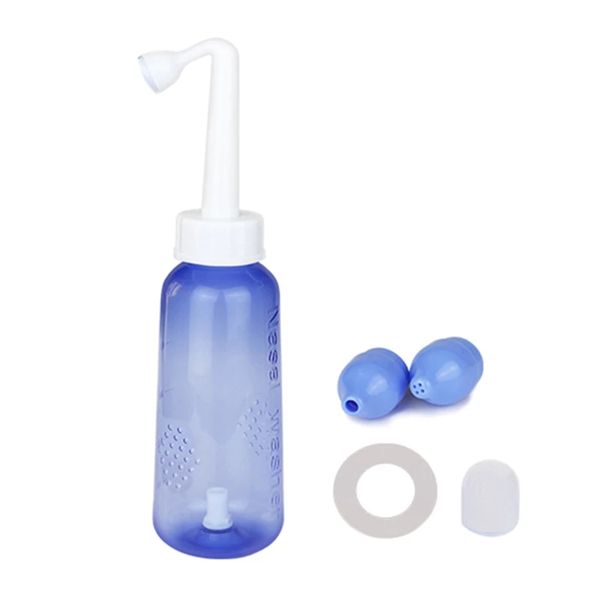 Portable 300ml Wash Bottle Nasal Rinse Kit Bottle Nasal Irrigation