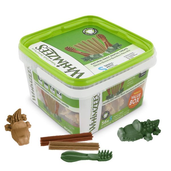 Whimzees Small Variety Value Tub (56Piece)