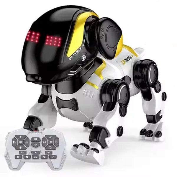 Interractive Remote controlled Toy Robot Dog WithVoice Commands