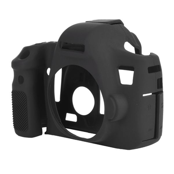 Camera Case for Canon 6D, Soft Silicone Protective Cover Skin Black