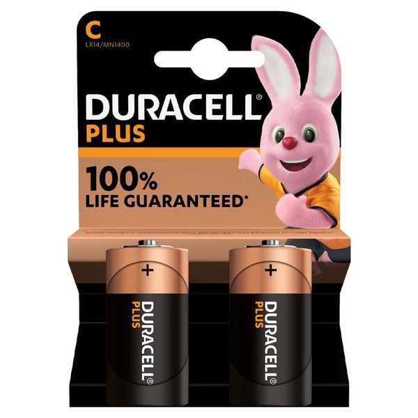Duracell Batteries Mainline C P02 10Piece - 4 Pack