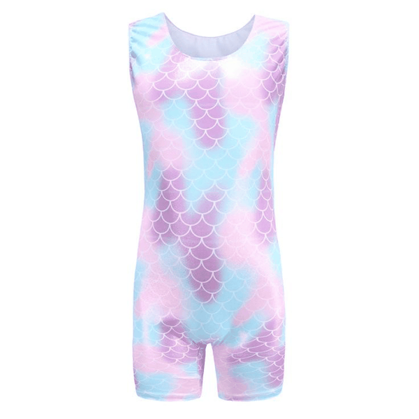 Mermaid Camo Gymnastics Unitard