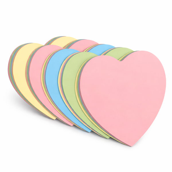 500 sheets - Pastel Colour Sticky Notes - Multicolor