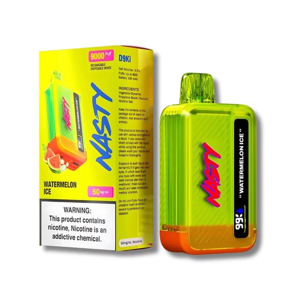 Nasty Disposable Vape Watermelon Ice 9000 Puff