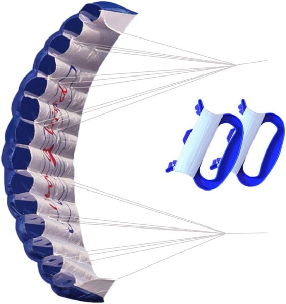 GZYF Dual Line Traction Surfing Trainer Kite Parafoil Parachute