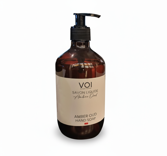 Voi Liquid Hand Soap 500ml Amber Oud Fragrance for Gentle Cleansing