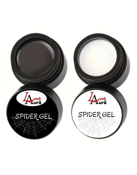 Luxè Aura Silver &amp; Gold Spider Gel For Nail Art