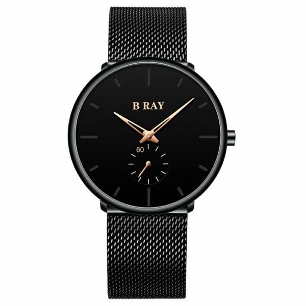 B Ray Pathfinder Men's Black Leisure Watch