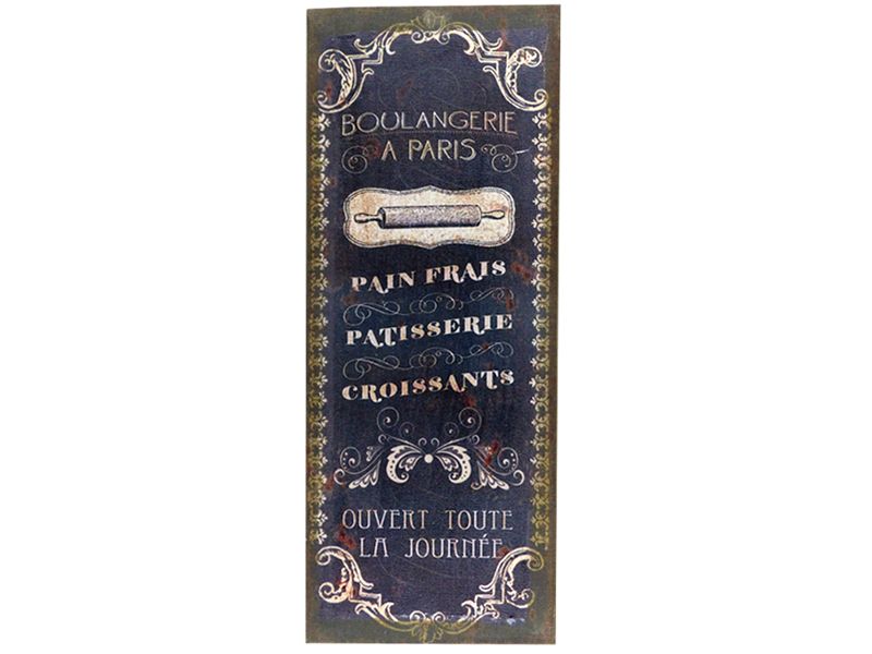 Baytiques - Boolangerie A Paris Flax Print 20X50