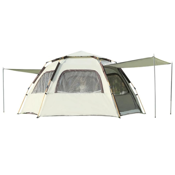 Family Pop-Up Camping Tent - Spacious 4-6 Person Tent