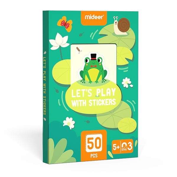 Mideer Let's Play with Stickers Set: Advanced Level