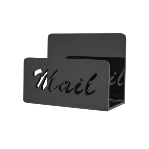 Mail Organizer Countertop Mail Holder Acrylic Mail Sorter for Desk