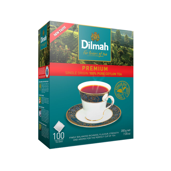 Dilmah Black Enveloped Tea Bags Carton 1000 x 1 Pack