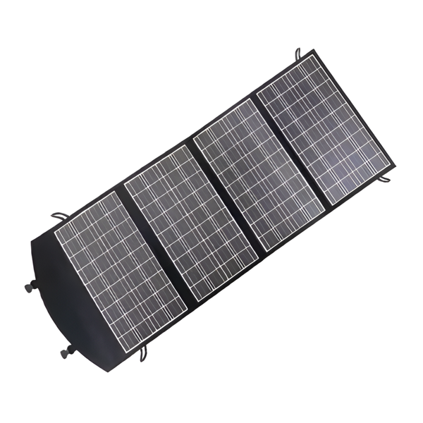 100W Portable &amp; Foldable Solar Panel With Dual USB and Type-C Ports