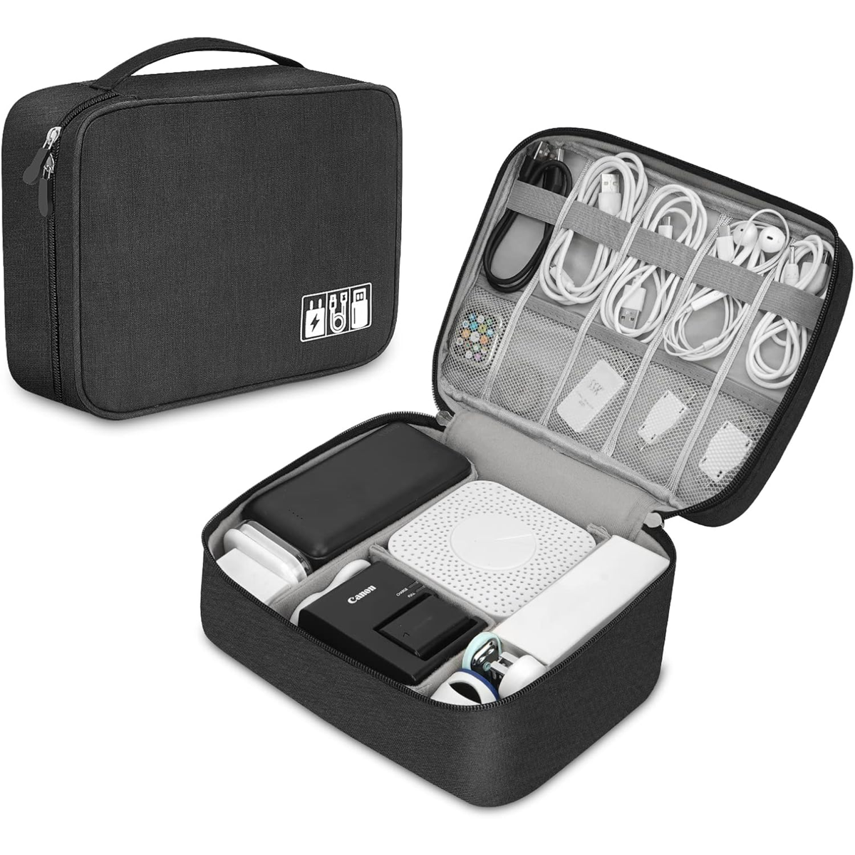 Splendid Travel Universal Accessories Organizer Bag for Chargers Cables