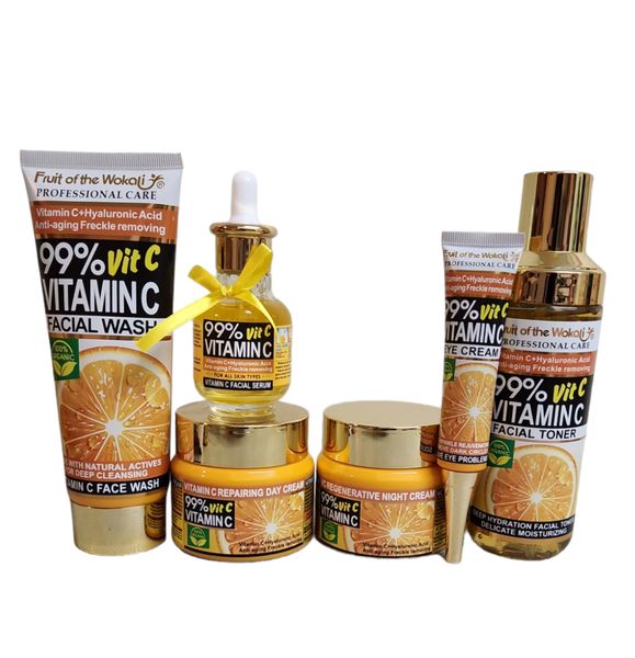 99% Vitamin C + Hyaluronic Acid Complete Daily Kit