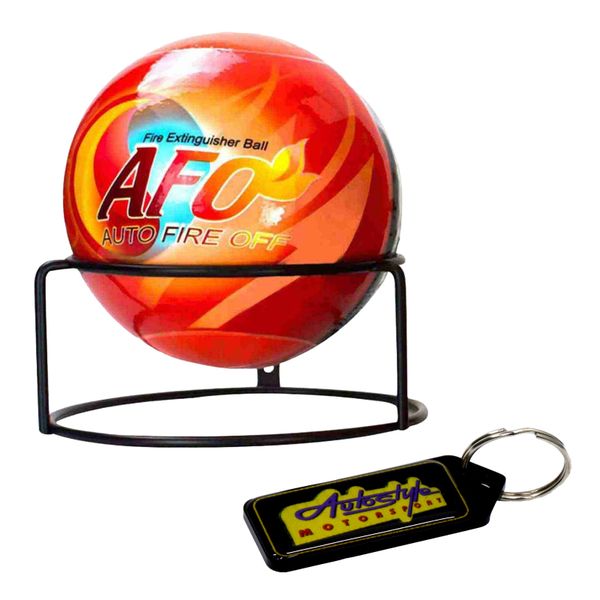 AFO Fire Extinguishing Ball with Stand &amp; Gel Key Holder