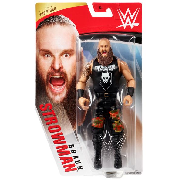 WWE Top Picks 6-inch Action Figures - Braun Strowman
