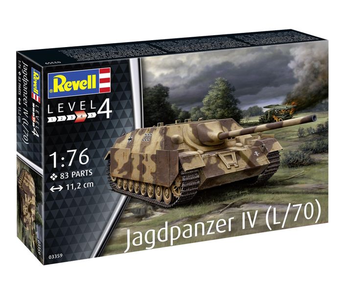 Revell 1/76 Jagdpanzer IV (L/70) Tank Plastic Model Kit