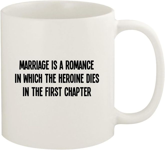 Marriage is a romance -Father's day-Mother's day-Valentines-Christmas Mug