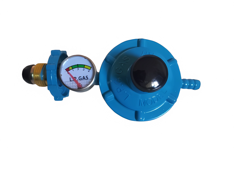 Gas Cylinder Level Indicator Regulator with Safety Gauge - LP Gas Bottle:)