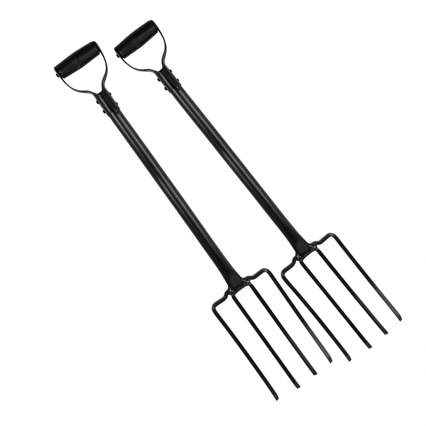 Kaufman 4 Prong Welded Garden Fork 705mm x 180mm - 2 Pack