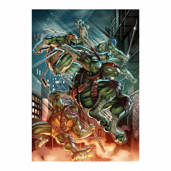 Teenage Mutant Ninja Turtles Jump - A1 Poster