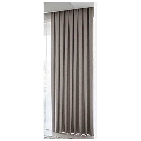 Matoc Designs Curtain - 100% Blackout - Light Coffee - Taped
