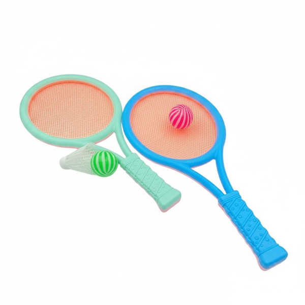 Lightweight Badminton Set with Rackets, Shuttlecocks &amp; Net