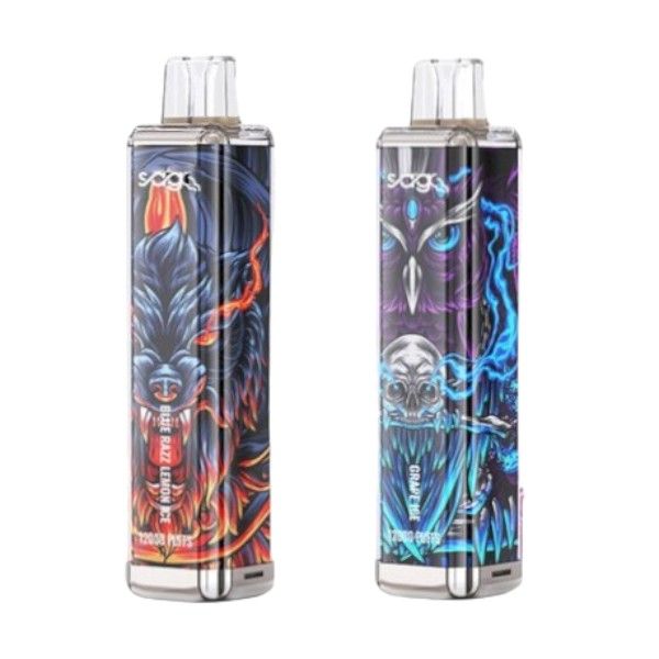 SAGO 12000 Puffs Dispo Vape - Blue Razz Lemon Ice &amp; Grape Ice