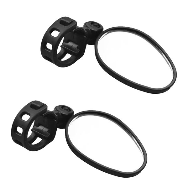 Bike Rearview Mirrors Rotatable Easy Install For Mtb Road Bike