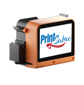 PrintSabre Smart PS-i-01 Handheld Date Code Printer + Black Cartridge ...