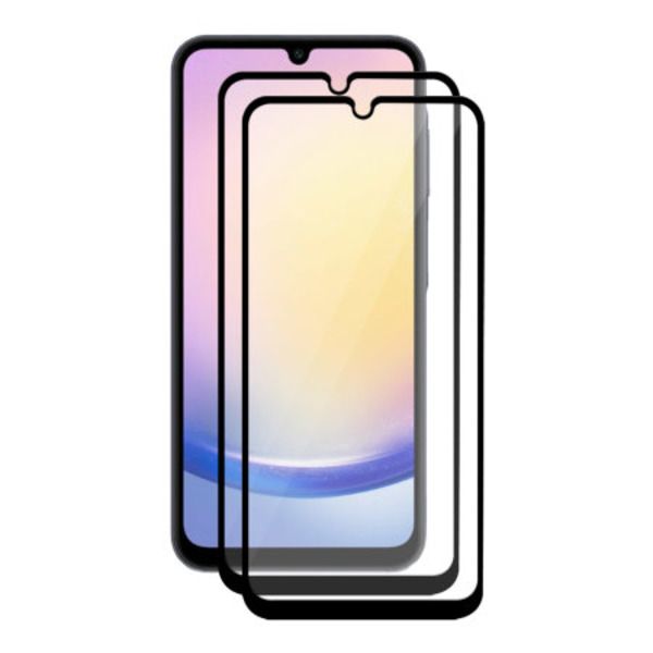 2 Pack 5D Tempered Glass Screen Protectors Compatible With Samsung Galaxy A26