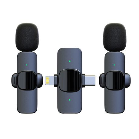 Wireless Lavalier Microphone 2-in-1 Image