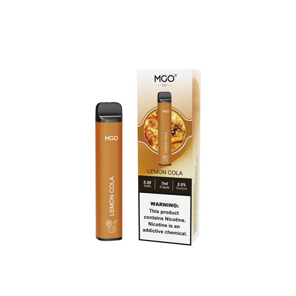 MGO 5500 Puffs Disposable Vape Fruit Flavor Vape - Lemon Cola Ice