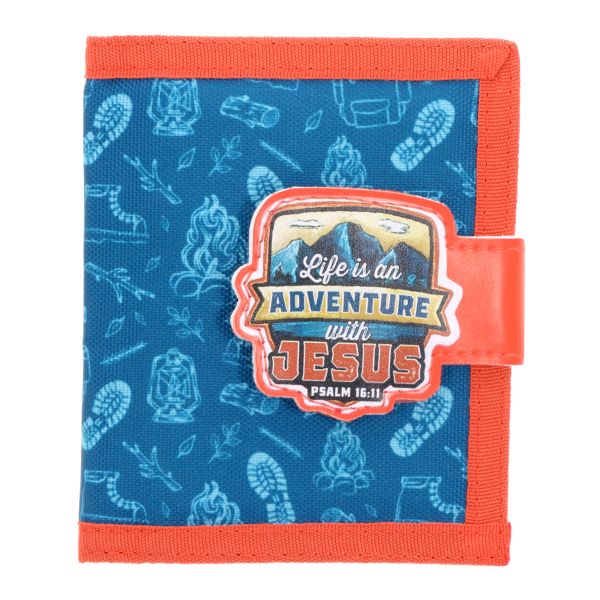 Kids Wallet - Life Is an Adventure with Jesus