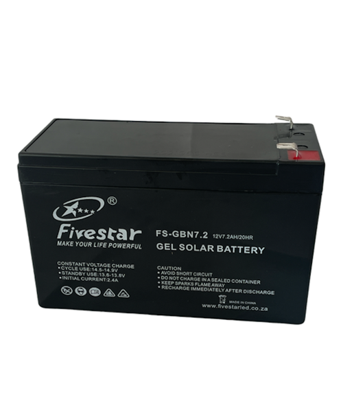 7.2 AH Gel Battery