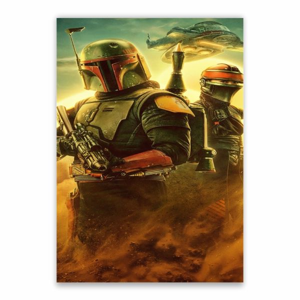 Boba Fett And Partner Poster - A1