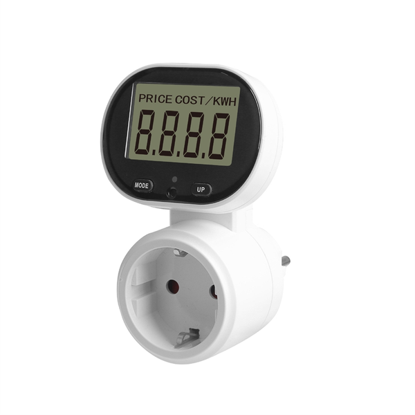 Digital Wattmeter Electric Meter Voltmeter Energy Cost Compatible with None
