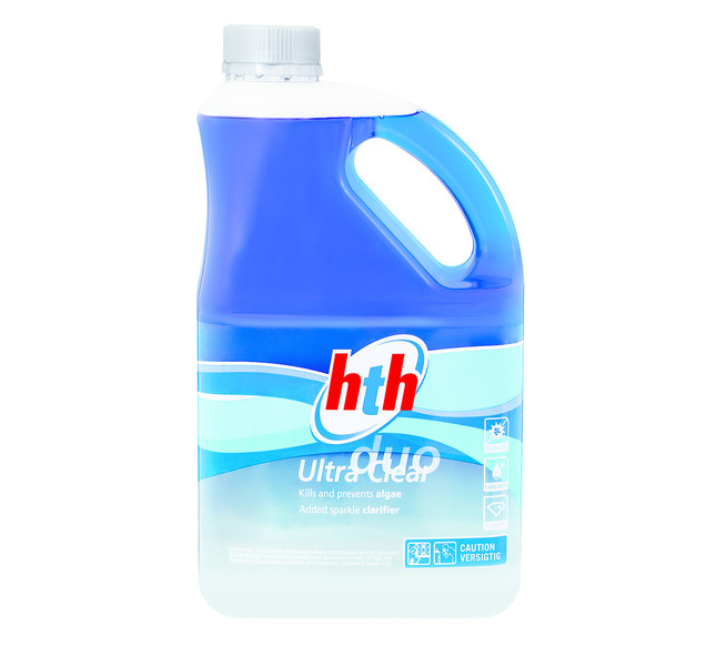 HTH Ultra Clear Duo Swimming Pool Cleaner Chemical (2 litres)