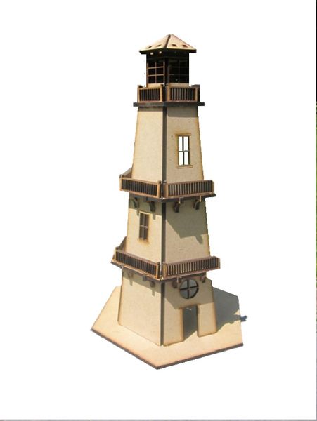 Lighthouse DIY kit 3D Puzzle Wooden 3D Model