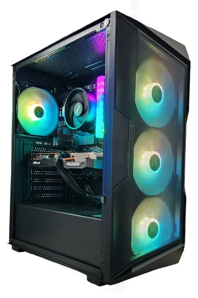 Antec Gamer- AMD Ryzen 5 5500 / Radeon RX 6600 Gaming PC