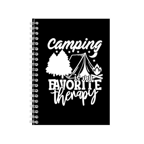 Camping is my Favorite Therapy Notebook Gift Idea A4 Notepad Pad 30
