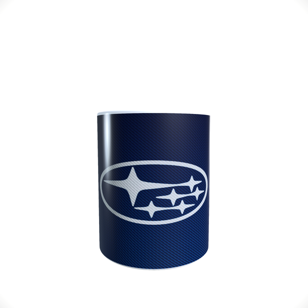 Subaru - Blue Carbon Themed - Coffee Mug
