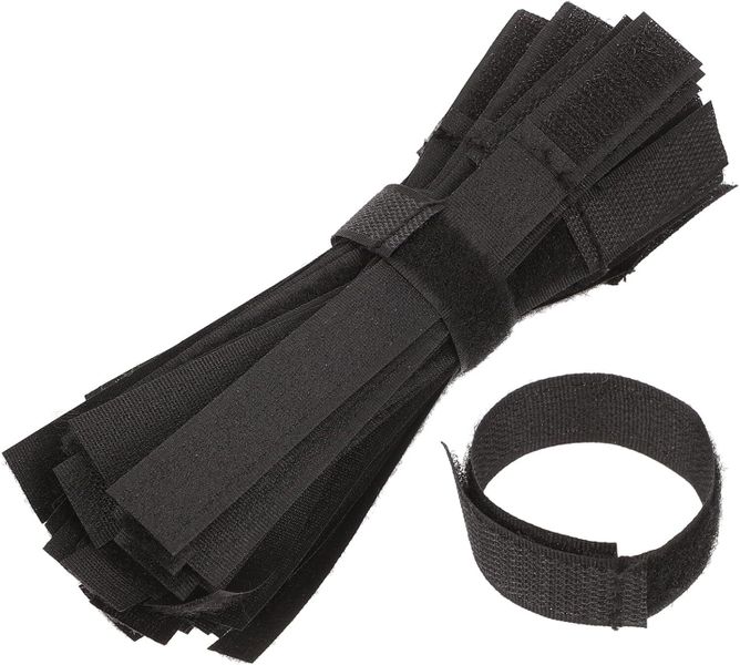 Reusable Hook and Loop Fastening Straps for Electronics Cable Manage