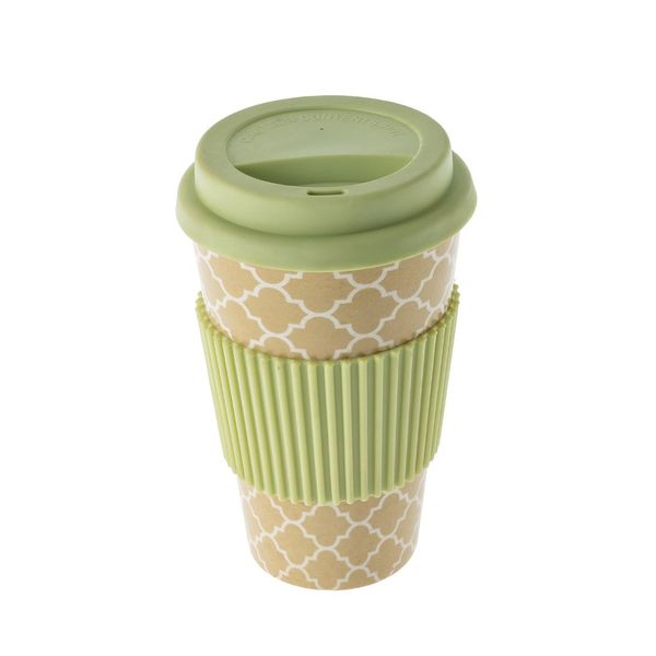 George &amp; Mason - Trellis Bamboo Fibre Travel Mug