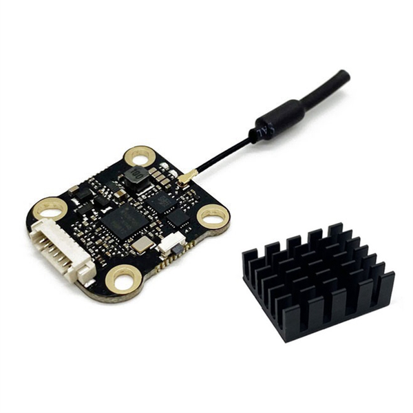 FPV 5.8G 1W VTX 48CH 1000mW Supports OSD 2-4S Audio Video Transmitter