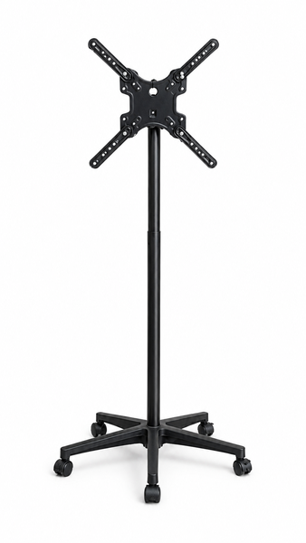 14-45 Inches Mobile Tilting TV Stand With Wheels