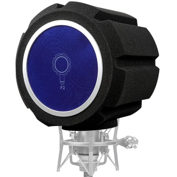 Microphone Pop Filter Thick Wind Shield Acoustic Filter For F2 microphone