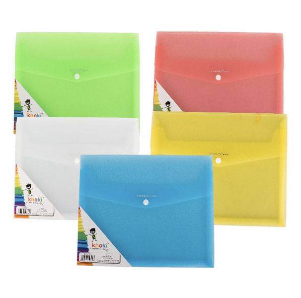 Assorted Display Envelope Files A4 - Pack Of 10